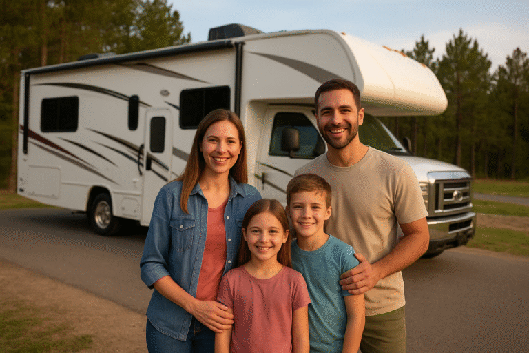 stress free family rv travel