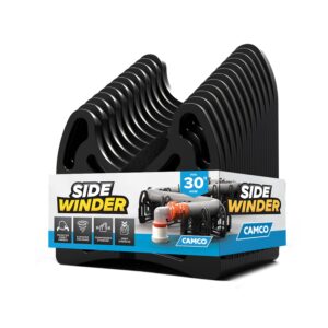 Camco Sidewinder 30-Ft RV Sewer Hose Support - Flexible Telescoping Design for Avoiding Obstacles & Deep Cradles Secure RV Sewer Hose - Out-of-The-Box Ready & Folds for RV...