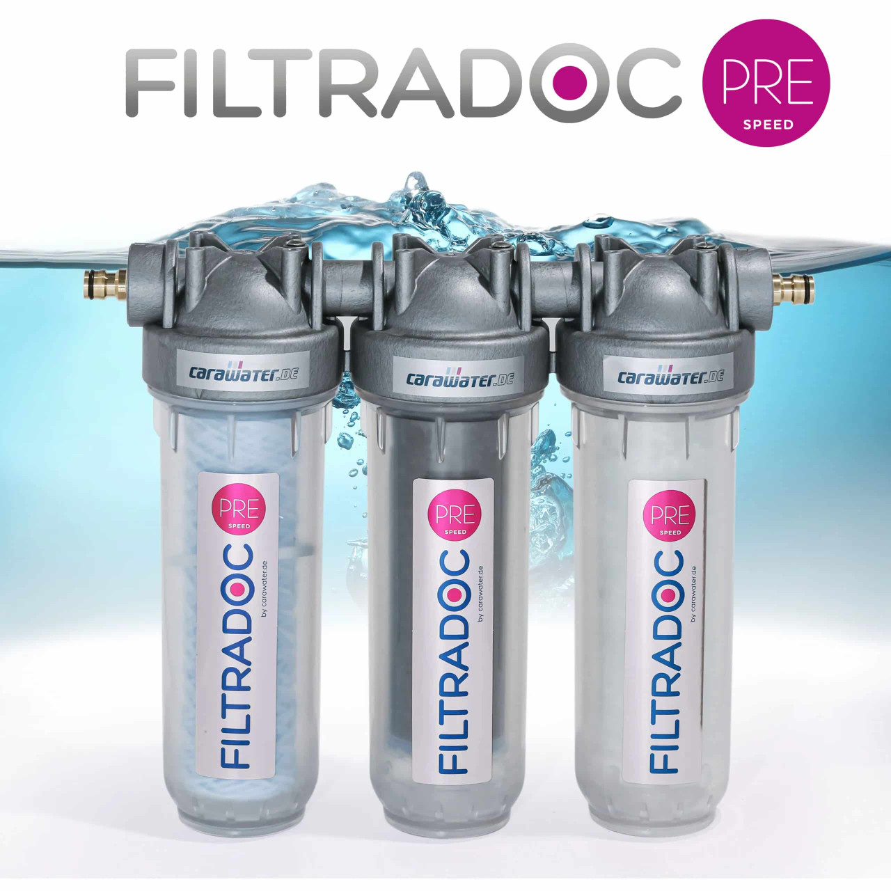 Carawater Filtradoc Pre Speed Trio V1 3-stage filtration