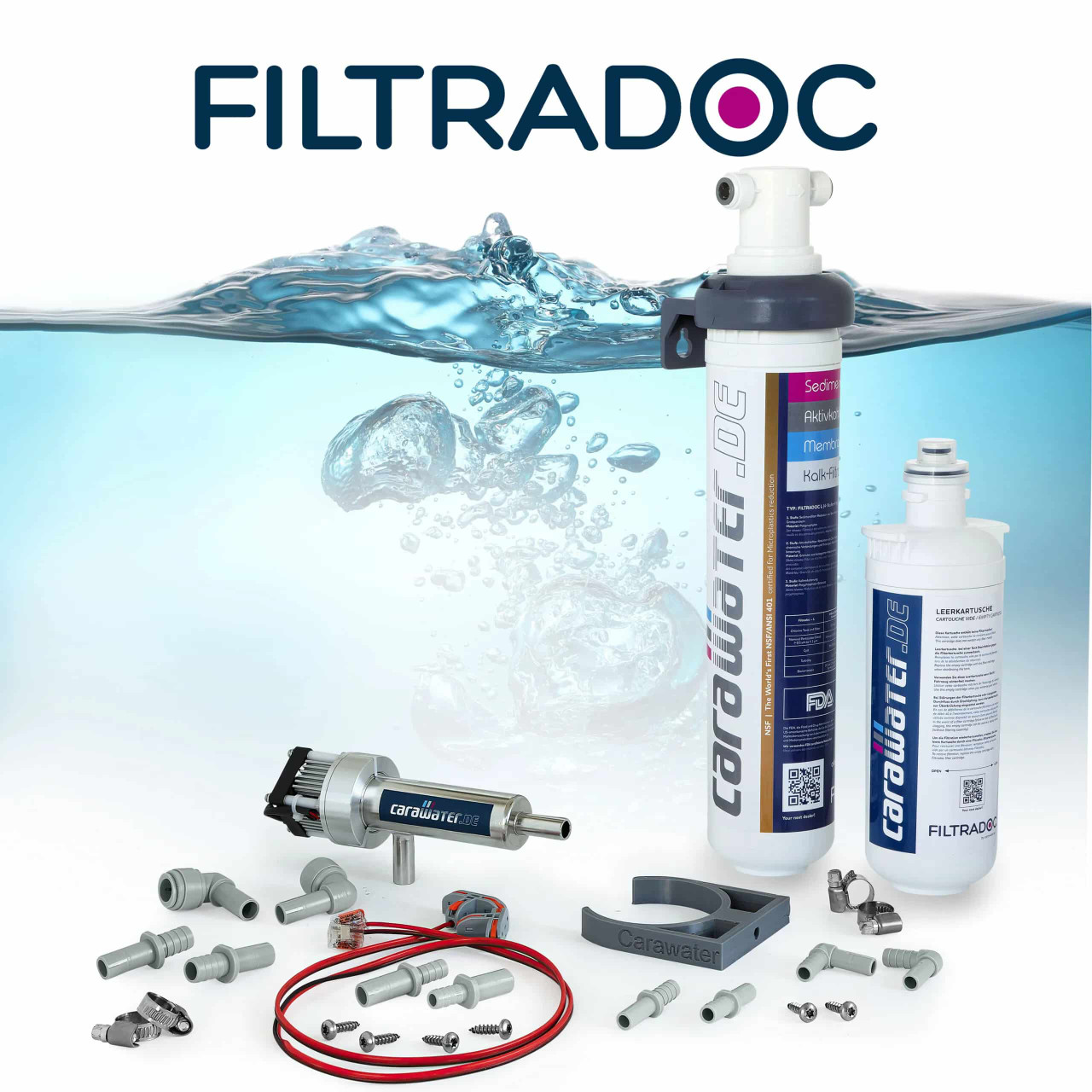 Carawater PROTECT with Filtradoc L - Large Water Filter Kit
