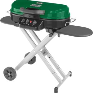 Coleman RoadTrip 285 Portable Stand-Up Propane Grill with 3 Adjustable Burners & Instastart Ignition, 20,000 BTUs of Power for Outdoor Cooking, Camping, Tailgating, Grilling,...
