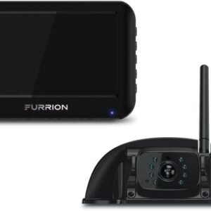 Furrion Vision S Wireless RV Backup Camera System with 4.3-Inch Monitor, 1 Rear Sharkfin, Infrared Night Vision, Wide-Angle View, Hi-Res, IP65 Waterproof, Motion Detection,...