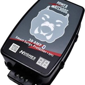 Hughes Autoformers PWD30-EPO-H Power Watchdog Smart Bluetooth Surge Protector Plus EPO with Auto Shutoff - 30 Amp Hardwire Version