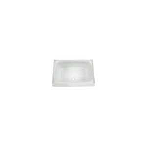 Lippert Compnents 36 x 24 x 11 Center Drain Bathtub - White - 209648