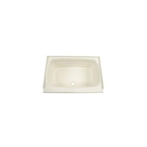 Lippert Components 36 x 24 x 11 Center Drain Bathtub - Parchment - 209369