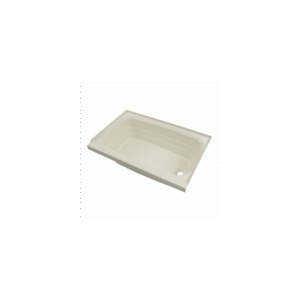 Lippert Components 36 x 24 x 11 Right Hand Drain Bathtub - Parchment - 209376