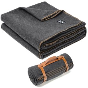 Onetigris Camping Outdoor Camping Wool Blanket