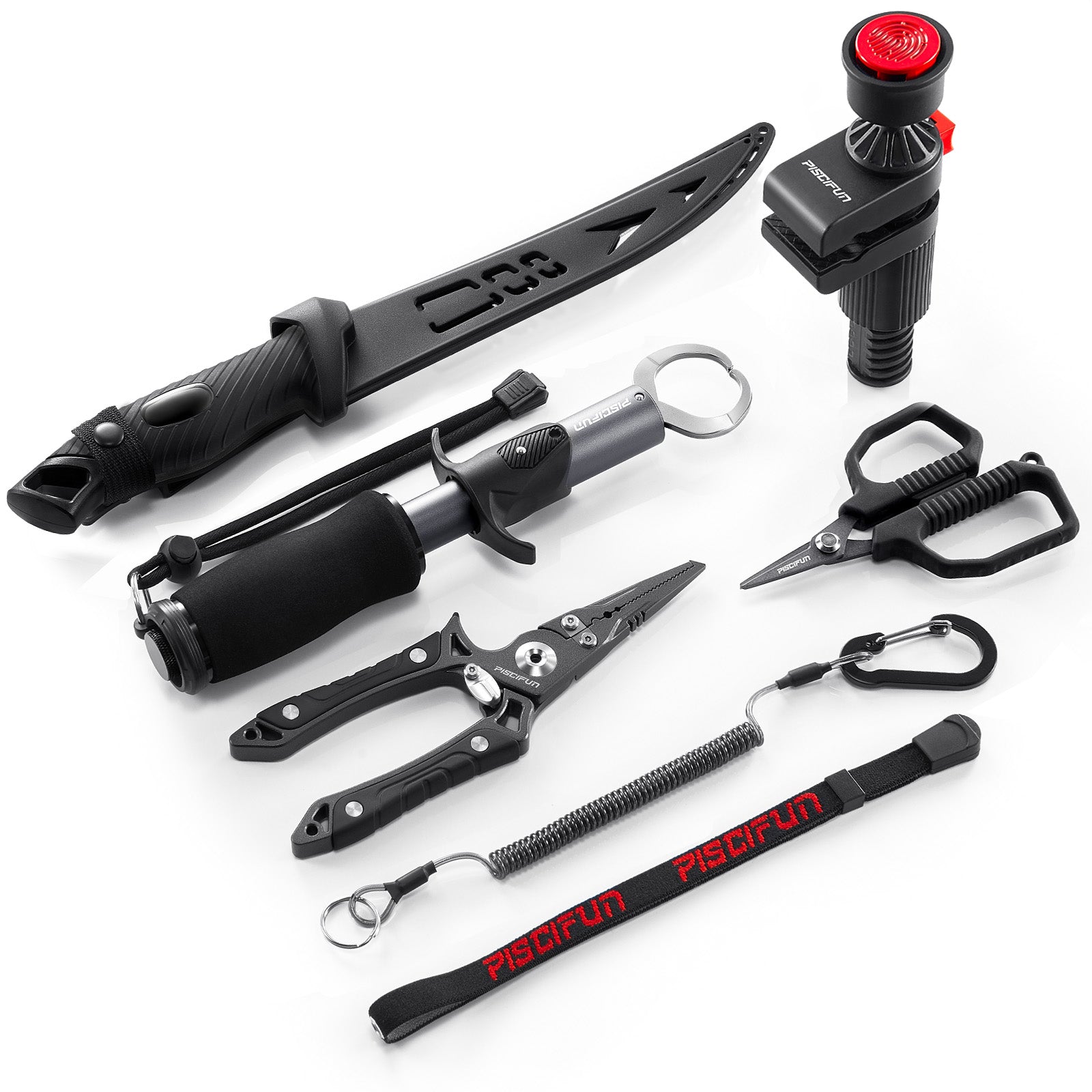 Piscifun® 6pc Fishing Tool Kit