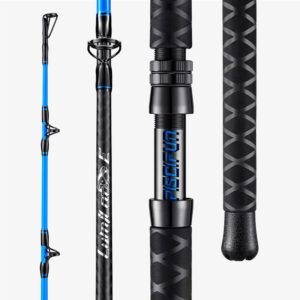 PISCIFUN® Lumicat E Catfish Rods 1 or 2-Piece Casting Rod or Spinning Rod