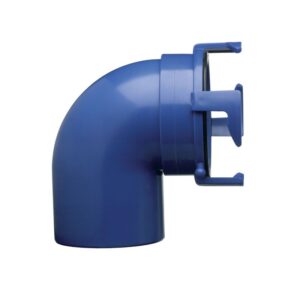 Prest-O-Fit Blueline 90° Sewer Hose Adapter - 1-0020