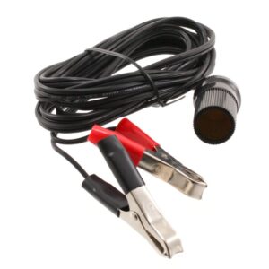 Prime Products 12V Extension Cord with Battery Clips - 10' - 08-0915