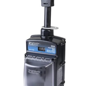 Progressive Industries 50 Amp Portable RV Electrical Management System Surge Protector (1 MIN), EMS-PT50X
