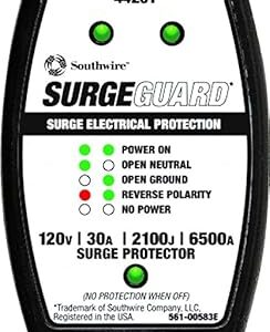 Southwire Surge Guard 44261 Entry Level 30 Amp Portable RV Surge Protector