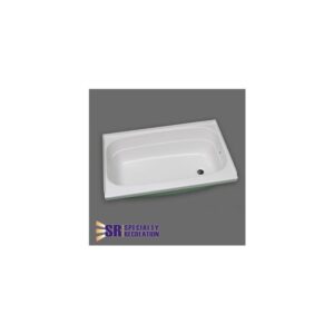 Specialty Recreation 32 x 24 x 11 Right Hand Drain Bathtub - White - BT2432WR