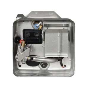 Suburban Advantage RV Tank Water Heater SW10DE - 10 gallon Porcelain Lined Steel Tank with Direct Spark Ignition (DSI) and Incoloy Electric Element (5243A)