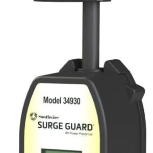 Surge Guard Southwire 34930 30A - Full Protection Portable with LCD Display Black