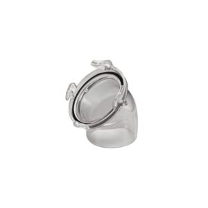 Valterra 45° Clear Hose Adapter - T1026