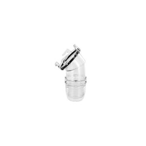 Valterra 45° Clear Self Threading Hose Adapter - F02-3111