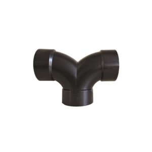 Valterra Double Bend Sewer Waste Valve Fitting - D50-3047