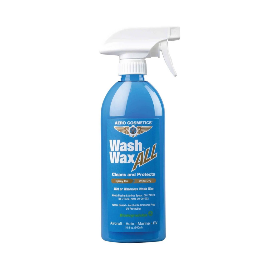 Wash Wax ALL Waterless Wash Cleaner and Protectant - 16.9 oz. Spray Bottle
