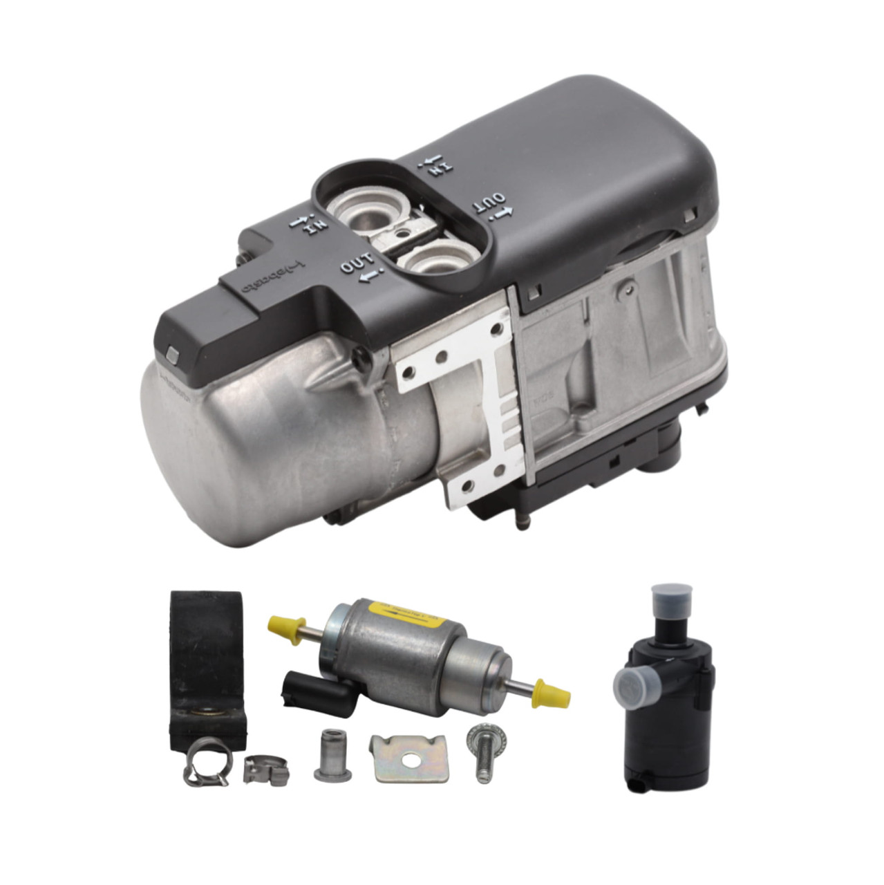 Webasto Thermo Top EVO Diesel 12V Engine Pre-Heater Kit with Rocker Switch