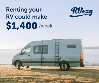 RV motorhome for rental income