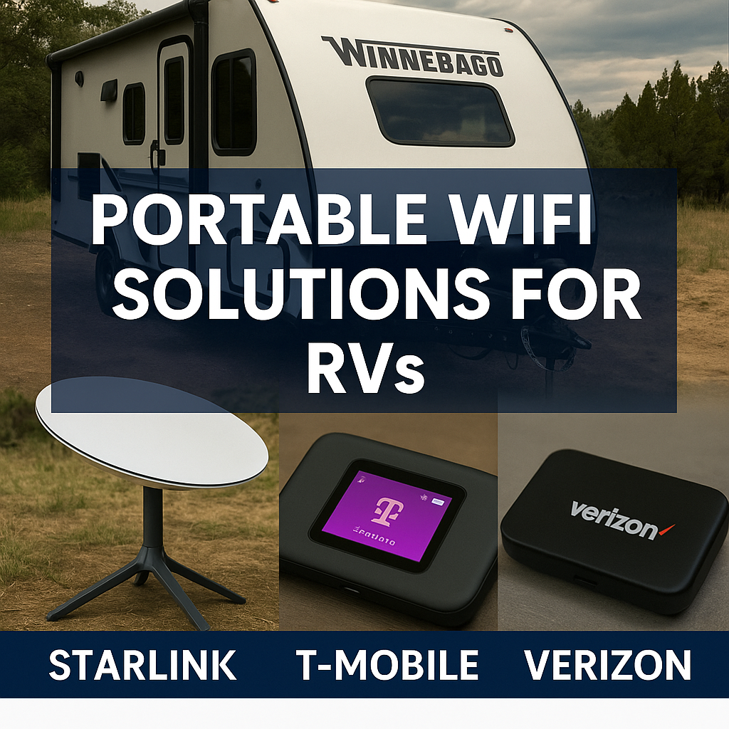 Portable WiFi Solutions for RVs - Starlink vs T-Mobile vs Verizon
