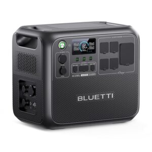 BLUETTI AC200L Portable Power Station, 2048Wh LiFePO4 Battery Backup, Expandable to 8192Wh w/ 4 2400W AC Outlets (3600W Power Lifting), 30A RV Output, Solar Generator for...