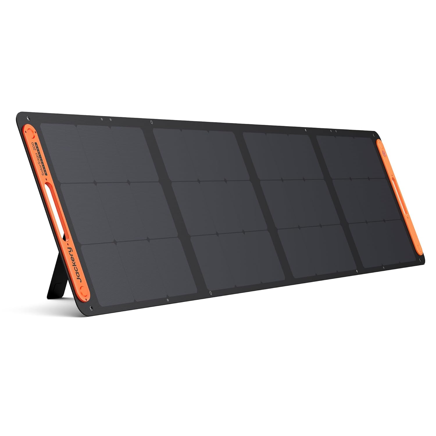 Jackery SolarSaga 200W Portable Solar Panel,IP68 Foldable Bifacial Solar Panels,Compatible with Jackery Explorer Power Station and Solar Generator,for Rooftops Outdoor Camping...