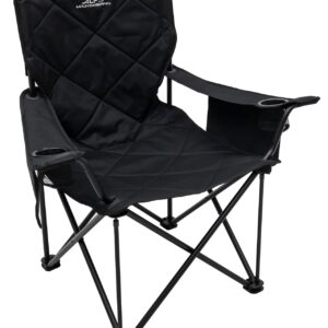 ALPS Mountaineering King Kong Camping Chairs for Adults with Mesh Cup Holders and Pockets, Built Durable and Reliable with Compact Foldable Steel Frame