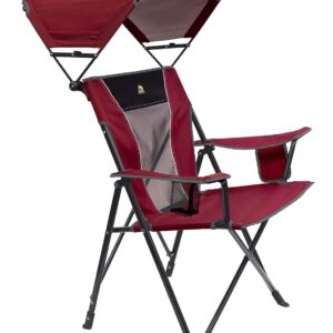 GCI Outdoor Sunshade Comfort Pro Chair, Cinnamon Red