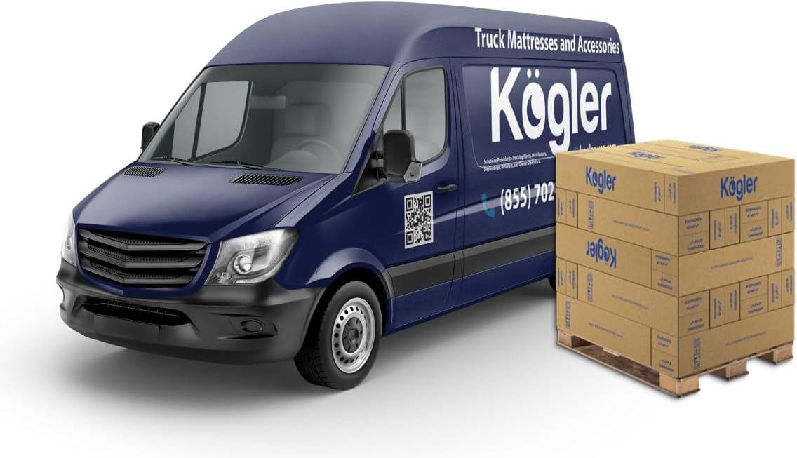 Kogler,Truck,Mattress,Gel,Foam,Cloth,Gray,38X80X7,Pallet,30EA