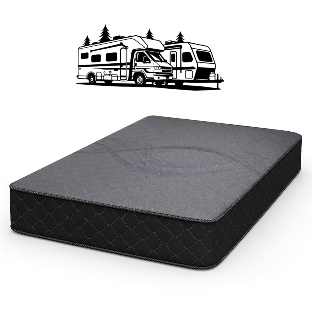 Lounj 10" Classic Gel Memory Foam RV Mattress, Bunk 28x73 – Medium-Firm, Cooling, CertiPUR-US Certified, Fiberglass-Free – Made in USA for Campers, Trailers, Motorhomes, Airstream Lounj 10" Classic Gel Memory Foam RV Mattress, Bunk 28x73 – Medium-Firm, Cooling, CertiPUR-US Certified, Fiberglass-Free – Made in USA for Campers, Trailers, Motorhomes, Airstream