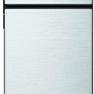Norcold N10DCSSR Polar-Series 10 cu.ft. DC Compressor RV Refrigerator with Stainless Steel Doors - Right-Handed,Silver