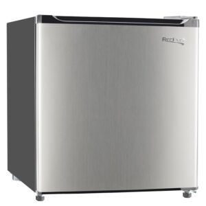 RecPro 1.7 Cu Ft 12V RV Refrigerator | Compact Fridge with Reversible Door, 2L Bottle Door Storage, 7 Temp Settings | Eco-Friendly R600A, Leveling Feet, Wire Shelf | 19.5”H x...