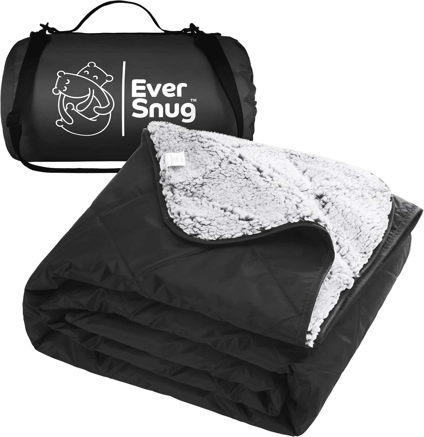 EverSnug Sherpa Waterproof Camping Blanket